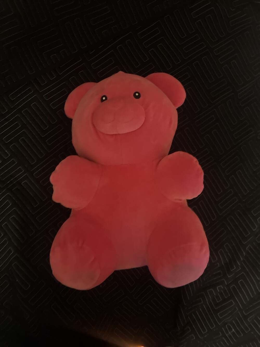 Pink Gummy Bear Plush Toy